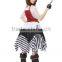 Halloween Sexy Female Pirate Woman's Fancy Female Dress Costume