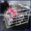 Factory Wholesale Popular Acrylic Cosmetic Cube w/ DIVIDERS