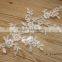 Handmade Bridal Alencon Lace Sewing Applique Flower Patches