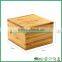 MY bamboo storage box container with lid