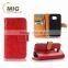 New Crazy horse pattern flip leather cover and cash slot Cell phone case for iphone 6s case