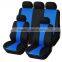 polyester and cotton material car seat cvoer with headrest cover