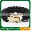 Wholesale Survival Paracord Bracelet With Fire Starter Whistle Buckles, survival paracord bracelets
