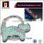 Fashion lady lovely cat metal foldable handbag hanger