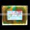 personalized fashionable sounveir gifts transparent clear glass picture frame