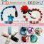 Cool design baby chew toys and teething chain funny pacifiers