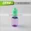 High Quality colored clear black amber 30ml pet plastic e liquid dropper Bottle