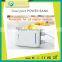 2015 quality ABS fireproof shell universal 18650 power bank 10400mAh for iphone and mobile phone