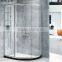 10mm round sector arc with frame sliding shower rooms