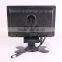 Quad monitor stand with built-in DVR and 7 inch HD 800x480 RGB
