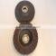calcined aluminum oxide fiberglass backing plate flap disc for polishing