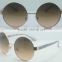 2016 new latest fashion round metal sunglasses wholesale sunglasses china cheaper