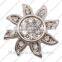 CJ2342 New fancy metal button, alloy metal press stud buttons, leather button jewelry