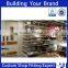 Tailor made mdf modern wall wood showcase designs