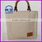Wholesale cheap printed laminated natural jute shopping bag,tote jute bag