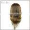 100% Natural human hair training doll head/training mannequin head