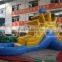 commercial dolphin water slide with pool , inflatable water slide for kid and adult