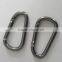 Wholesale new design aluminum carabiner key ring