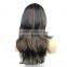 26" Afro Wig Long Wavy Curly Mixed Color Wigs Synthetic With Highlights Brown African American Wig For Black Women