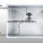 2016 New design undermount stainless steel single handamde kitchen sink