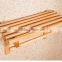 Beautiful wooden towel rack hotel basic bathroom accessaries