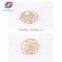 Elegant Crystal Pearl Beads Flower Shaped Brooch