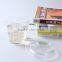 China manufacturer milk liquid beverage handle kitchenware borosilicate pyrex glass measuring cup