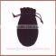 China Wholesale Custom Printed Velvet Pouch With Drawstring