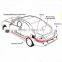parking sensor system,ultrasonic parking sensor parking guidance system Type parking sensor