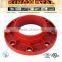 2"-10" Casting Iron grooved pipe fitting flange adaptor of ANSI CLASS 125/150.