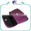Fashion women quilted PU leather cosmetic bag evening clutch bag