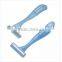 Triple Blades Disposable shaving Razor compared with Gillette mach 3