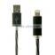 promotional bracelet usb cable colorful multi-fuction charge cables usb flat cable for iPhone and Samsung                        
                                                                                Supplier's Choice