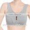 Shockproof, gathered, running, without rims sports bra,fitness yoga,underwear