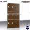Brown 9 door steel shoes locker on sale