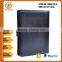 2016 Printing leather 3 rings binder folder portfolio with Snap closure