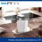 TB modern white high gloss retangle extendable dining table with 10seater