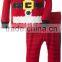 2015 hot sale knitted breathable children clothing sets infant christmas pajamas