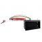 2016 Wholesale DC 100V 10A Voltmeter Ammeter Red LED Panel Amp Dual Digital Volt Meter Gauge DC4.5-30V