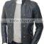 men fashion leather jacket & T shirt style