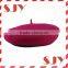 Fashion lady decorative pink beret for girls