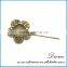 Retro dubai antique brass jewelry findings pin