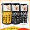 Best Selling Big Keyboard Big Font 1.8INCH GPRS/WAP GSM Dual SIM Card Quad Band MTK6260M SOS Senior Phone T02