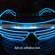 2016 high quality colorful lighting EL wire Shutter Shades glasses for party,concert