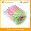 Roll sticky back notepad paper tape with dispenser