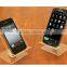 Tilting Cell Phone Display Stand - Clear Acrylic