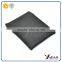 black pu leather jewelry pouch zipper closure