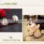 The new fashion Small pure and fresh and sweet elegant temperament jelly color crystal clip earring