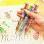 6 in 1 Colors Refill Ballpoint Pen, Promotional Plastic Pen
