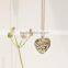 Best selling stainless steel girlfriend heart pendant necklace